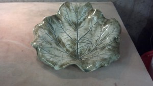 Porcelain Rhubarb Bowl